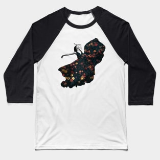 Dance in flowers Baseball T-Shirt